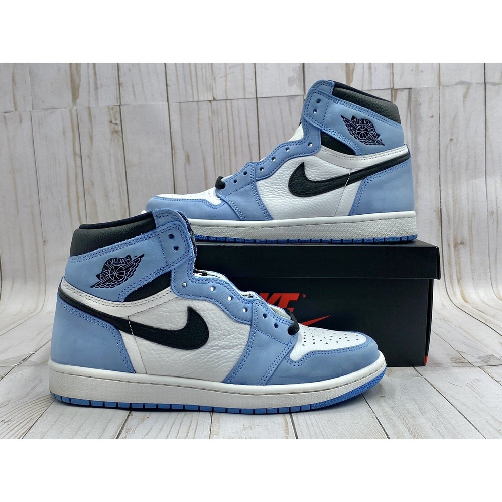 Nike Air Jordan 1 High OG University Blue Size 8 555088‑134